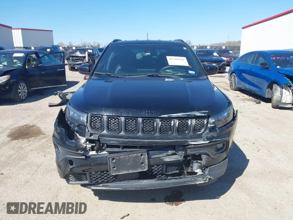 2023 Jeep Compass Latitude with VIN 3C4NJDBN2PT507868, listed as a IAAI auction lot 41760268 with 35,837 mi miles and . Bid and sale history available at DreamBid. Image 12.