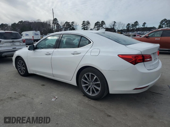 2019 Acura TLX with VIN 19UUB1F34KA010161, listed as a Copart auction lot 87157924 with 105,427 mi miles and Salvage Title. Bid and sale history available at carsss.com. Image 2.