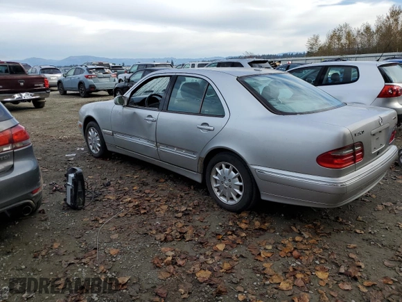 2000 Mercedes-Benz E-Class AWD with VIN WDBJF82J7YX030072, listed as a Copart auction lot 75737594 with 0 mi miles and Clean Title. Bid and sale history available at carsss.com. Image 2.