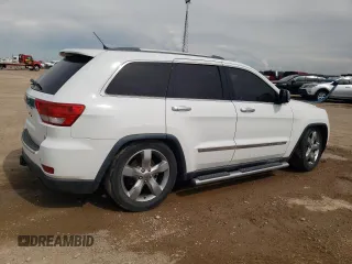 2013 Jeep Grand Cherokee Overland with VIN 1C4RJFCT2DC650336, listed as a Copart auction lot 55455105 with 129,858 mi miles and Clean Title. Bid and sale history available at carsss.com. Image 3.