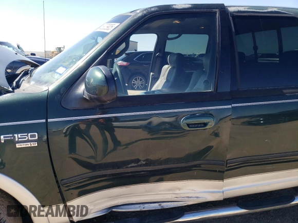2001 Ford F-150 XLT with VIN 1FTRW07L21KF52515, listed as a Copart auction lot 48303905 with 236,567 mi miles and Salvage title. Bid and sale history available at DreamBid. Image 7.