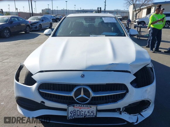 2022 Mercedes-Benz C 300 with VIN W1KAF4GB4NR020021, listed as a IAAI auction lot 41412120 with 14,430 mi miles and . Bid and sale history available at DreamBid. Image 13.