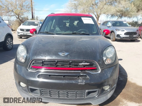 2016 MINI Countryman John Cooper Works with VIN WMWXD1C5XGWT97513, listed as a IAAI auction lot 41647602 with 160,179 mi miles and . Bid and sale history available at DreamBid. Image 13.