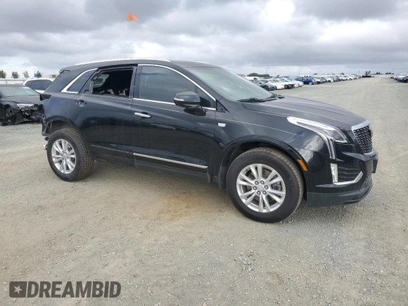 2021 Cadillac XT5 FWD Luxury with VIN 1GYKNAR48MZ145093, listed as a Copart auction lot 83114784 with 41,899 mi miles and Salvage Title. Bid and sale history available at carsss.com. Image 4.