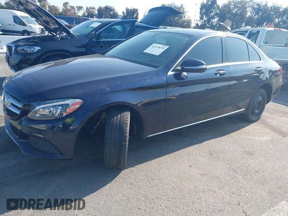 2015 Mercedes-Benz C 300 Luxury with VIN 55SWF4KB4FU041674, listed as a IAAI auction lot 42119879 with 162,017 mi miles and . Bid and sale history available at carsss.com. Image 2.