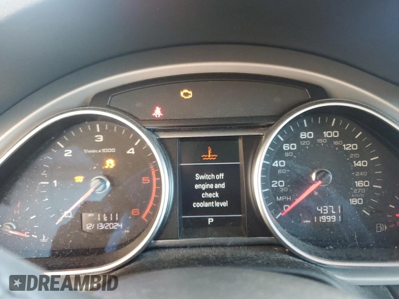 2015 Audi Q7 Premium Plus с VIN WA1LMAFE2FD023026, выставлен на аукционе Copart как лот 43913065 с пробегом 119 991 миль миль и Чистый • Clean title. История ставок и продаж доступна на DreamBid. Изображение 9.