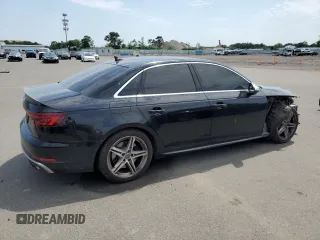 2018 Audi S4 Premium Plus with VIN WAUB4AF49JA133913, listed as a Copart auction lot 58660694 with 73,269 mi miles and Salvage Title. Bid and sale history available at carsss.com. Image 3.