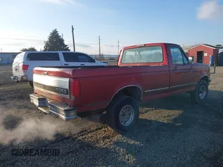 1996 Ford F-150 with VIN 1FTEF14H7TLB56002, listed as a IAAI auction lot 41403997 with 216,886 mi miles. Bid and sale history available at carsss.com. Image 4.