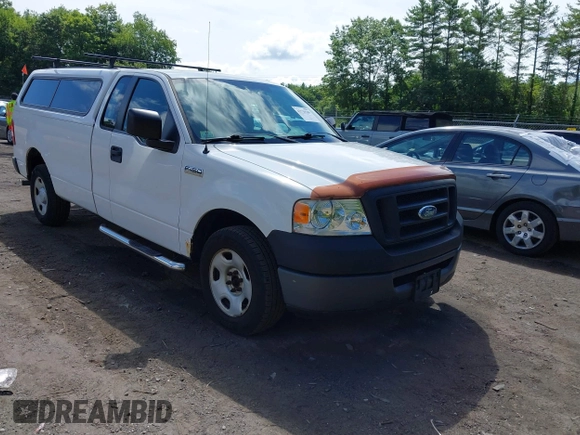 2008 Ford F-150 XL with VIN 1FTRF122X8KE32007, listed as a IAAI auction lot 42729189 with 77,464 mi miles and . Bid and sale history available at DreamBid. Image 1.