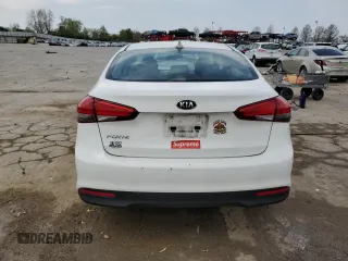 2018 Kia Forte LX with VIN 3KPFK4A76JE242548, listed as a Copart auction lot 52556265 with 107,465 mi miles and Salvage Title. Bid and sale history available at carsss.com. Image 6.