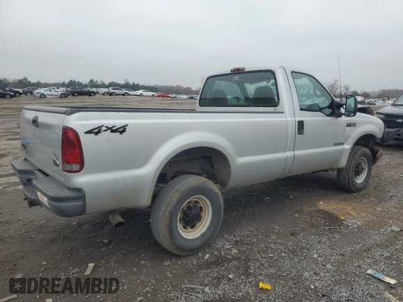 2002 Ford F-350 XL with VIN 1FTSF31F12EB21069, listed as a Copart auction lot 84287374 with 110,890 mi miles and Salvage Title. Bid and sale history available at DreamBid. Image 3.