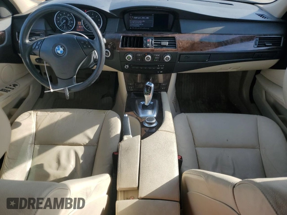 2008 BMW 5 Series 528xi with VIN WBANV13598CZ59411, listed as a Copart auction lot 54164515 with 143,019 mi miles and Clean Title. Bid and sale history available at carsss.com. Image 8.
