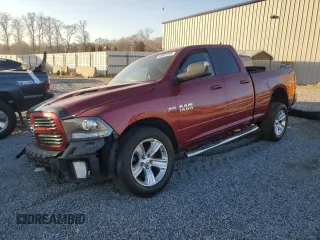 2014 Ram 1500 Sport z VIN 1C6RR7HT8ES176205, wystawiony jako Copart lot #48854495 z przebiegiem 131 394 mil mil oraz Szkoda całkowita • Salvage title. Historia ofert i sprzedaży dostępna na DreamBid. Obrazek 1.
