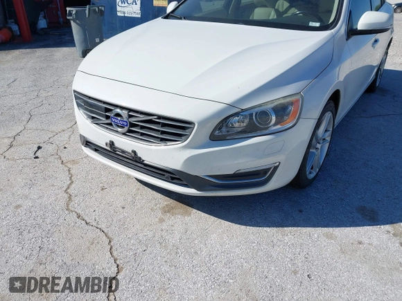 2015 Volvo S60 T5 Drive-E Platinum with VIN YV140MFM7F1346644, listed as a IAAI auction lot 41984716 with 78,210 mi miles. Bid and sale history available at carsss.com. Image 6.