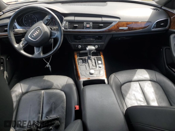 2014 Audi A6 Premium Plus with VIN WAUFGAFC9EN164626, listed as a Copart auction lot 61979655 with 125,204 mi miles and Salvage title. Bid and sale history available at DreamBid. Image 8.