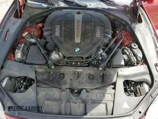 2013 BMW 6 Series 650i with VIN WBA6B2C59DDG66702, listed as a Copart auction lot 52327905 with 112,300 mi miles and Salvage Title. Bid and sale history available at DreamBid. Image 12.