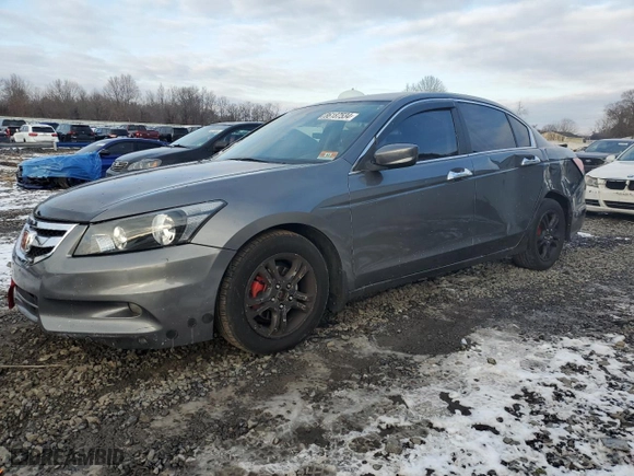 2011 Honda Accord Sdn LX-P with VIN 1HGCP2F44BA094039, listed as a Copart auction lot 86187534 with 118,291 mi miles and Salvage Title. Bid and sale history available at carsss.com. Image 1.