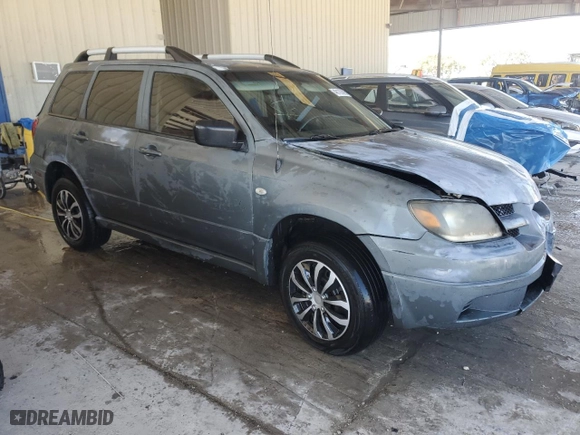 2003 Mitsubishi Outlander LS with VIN JA4LZ31GX3U030260, listed as a Copart auction lot 48120695 with 139,050 mi miles and Salvage Title. Bid and sale history available at carsss.com. Image 4.