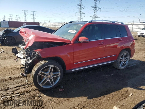 2013 Mercedes-Benz GLK 350 with VIN WDCGG5HB4DG109825, listed as a Copart auction lot 47560775 with 105,688 mi miles and Salvage Title. Bid and sale history available at DreamBid. Image 1.
