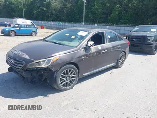 2017 Hyundai Sonata Sport with VIN 5NPE34AF4HH472661, listed as a IAAI auction lot 39608418 with Not Provided miles. Bid and sale history available at carsss.com. Image 2.