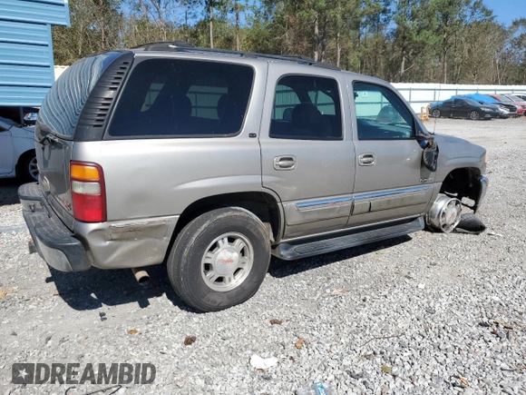 2001 GMC Yukon SLE with VIN 1GKEK13V91R200468, listed as a Copart auction lot 75693964 with 283,426 mi miles and Salvage Title. Bid and sale history available at carsss.com. Image 3.