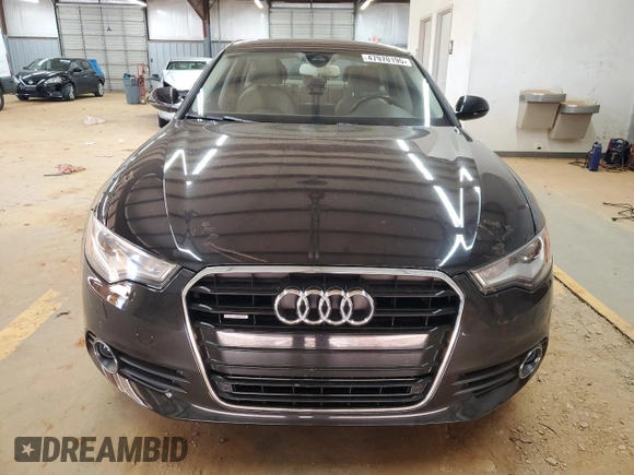 2012 Audi A6 Premium Plus with VIN WAUGGAFC6CN168991, listed as a Copart auction lot 47970195 with 117,628 mi miles and Salvage title. Bid and sale history available at DreamBid. Image 5.