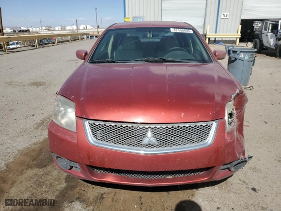 2012 Mitsubishi Galant ES with VIN 4A32B3FFXCE014377, listed as a Copart auction lot 47490635 with 178,902 mi miles and Salvage Title. Bid and sale history available at carsss.com. Image 5.