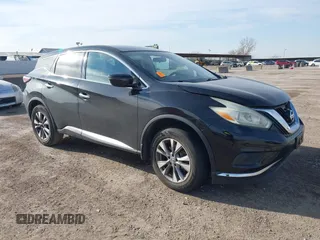 2017 Nissan Murano Platinum with VIN 5N1AZ2MG6HN185906, listed as a IAAI auction lot 41415905 with 147,085 mi miles. Bid and sale history available at carsss.com. Image 1.