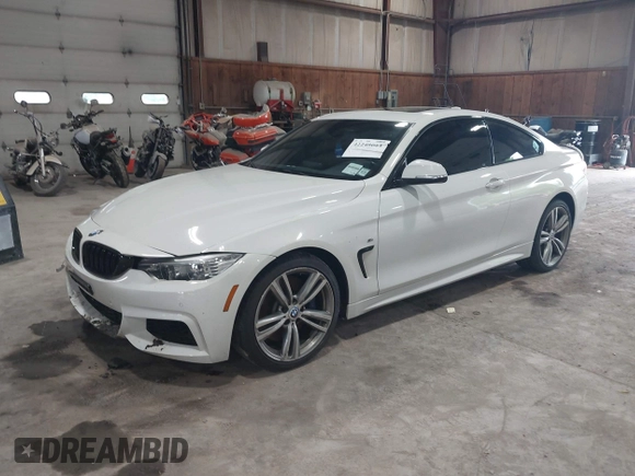 2014 BMW 4 Series 435i xDrive with VIN WBA3R5C54EK186187, listed as a IAAI auction lot 42248064 with 73,532 mi miles and . Bid and sale history available at DreamBid. Image 17.