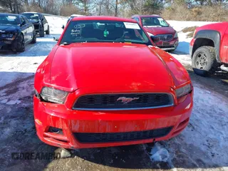 2014 Ford Mustang V6 with VIN 1ZVBP8AM4E5253432, listed as a IAAI auction lot 41316963 with 145,150 mi miles and . Bid and sale history available at carsss.com. Image 12.