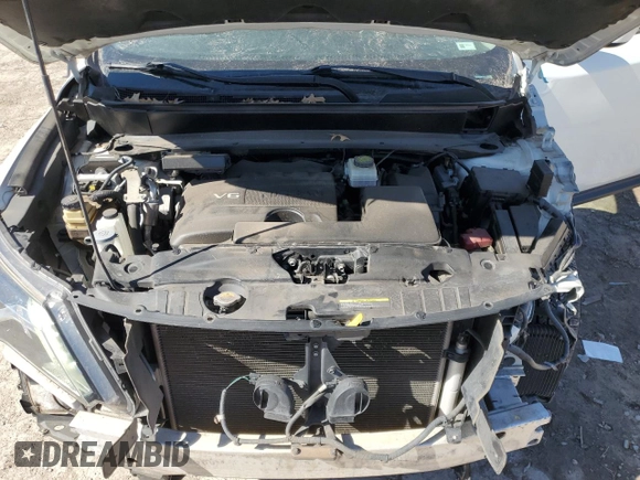 2018 Nissan Pathfinder SV with VIN 5N1DR2MN7JC673503, listed as a Copart auction lot 45830355 with 109,242 mi miles and Salvage Title. Bid and sale history available at carsss.com. Image 13.