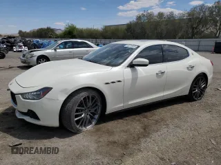 2017 Maserati Ghibli с VIN ZAM57XSA1H1197259, выставлен на аукционе Copart как лот 55272405 с пробегом 37 799 миль миль и Списание • Salvage title. История ставок и продаж доступна на DreamBid. Изображение 1.