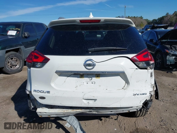 2017 Nissan Rogue SV with VIN KNMAT2MV9HP584589, listed as a IAAI auction lot 41692956 with 111,294 mi miles and . Bid and sale history available at carsss.com. Image 17.
