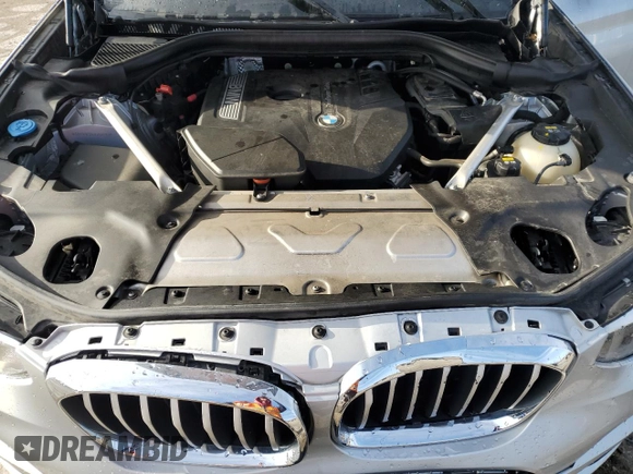2018 BMW X3 xDrive30i with VIN 5UXTR9C59JLD59797, listed as a Copart auction lot 52063755 with Not Provided miles and Salvage Title. Bid and sale history available at DreamBid. Image 12.