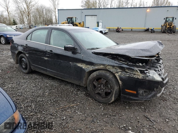 2010 Ford Fusion SE with VIN 3FAHP0HA4AR252420, listed as a Copart auction lot 50619045 with 216,186 mi miles and Salvage Title. Bid and sale history available at DreamBid. Image 4.