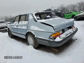 1991 Saab 900 z VIN YS3AK45E3M7000204, wystawiony jako Copart lot #43569965 z przebiegiem 344 784 mil mil oraz Szkoda całkowita • Salvage title. Historia ofert i sprzedaży dostępna na DreamBid. Obrazek 2.