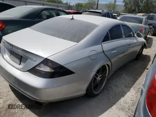2006 Mercedes-Benz CLS-Class with VIN WDDDJ75X56A046610, listed as a Copart auction lot 45793485 with 0 mi miles and Salvage Title. Bid and sale history available at carsss.com. Image 3.