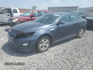 2015 Kia Optima z VIN KNAGM4ADXF5089385, wystawiony jako Copart lot #59223425 z przebiegiem 194 633 mil mil oraz Czysty tytuł • Clean title. Historia ofert i sprzedaży dostępna na DreamBid. Obrazek 1.
