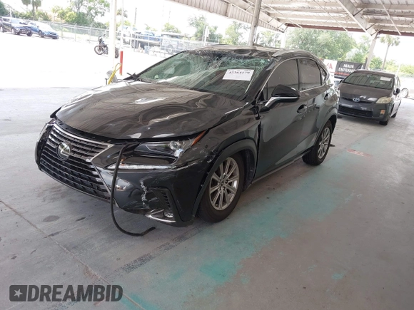2021 Lexus NX 300 with VIN JTJDARBZ7M2194287, listed as a IAAI auction lot 42364179 with 20,072 mi miles and . Bid and sale history available at DreamBid. Image 2.