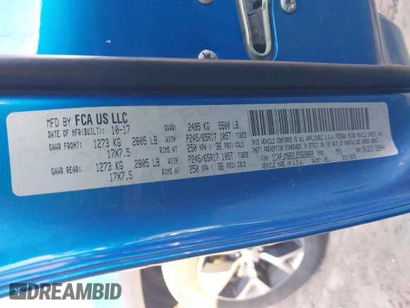 2018 Jeep Cherokee Trailhawk with VIN 1C4PJMBB2JD569069, listed as a IAAI auction lot 41651023 with 80,201 mi miles. Bid and sale history available at carsss.com. Image 9.