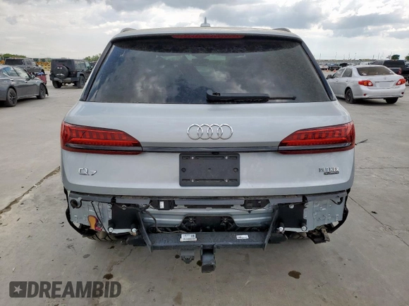 2024 Audi Q7 Premium Plus with VIN WA1LCBF74RD003777, listed as a Copart auction lot 48144115 with 13,659 mi miles and Salvage title. Bid and sale history available at DreamBid. Image 6.