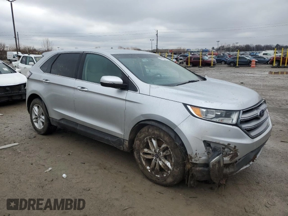2015 Ford Edge SEL with VIN 2FMTK4J90FBB34876, listed as a Copart auction lot 44138565 with 141,872 mi miles and Clean Title. Bid and sale history available at carsss.com. Image 4.