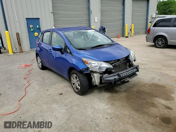 2017 Nissan Note SV with VIN 3N1CE2CP9HL365362, listed as a Copart auction lot 54353235 with Not provided miles and Salvage title. Bid and sale history available at DreamBid. Image 13.