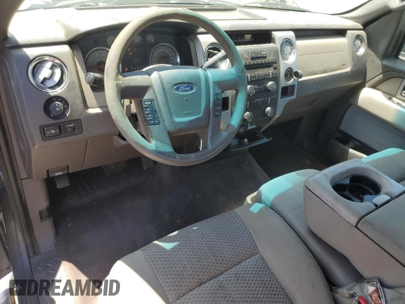 2009 Ford F-150 XL with VIN 1FTRF12W19KB98117, listed as a Copart auction lot 57605325 with 138,965 mi miles and Salvage title. Bid and sale history available at DreamBid. Image 8.