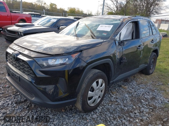 2021 Toyota RAV4 LE with VIN 2T3F1RFV6MC170364, listed as a IAAI auction lot 40770768 with 84,128 mi miles. Bid and sale history available at carsss.com. Image 18.