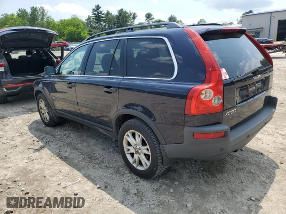 2005 Volvo XC90 z VIN YV1CZ911251191155, wystawiony jako Copart lot #60421085 z przebiegiem 181 500 mil mil oraz Czysty tytuł • Clean title. Historia ofert i sprzedaży dostępna na DreamBid. Obrazek 2.