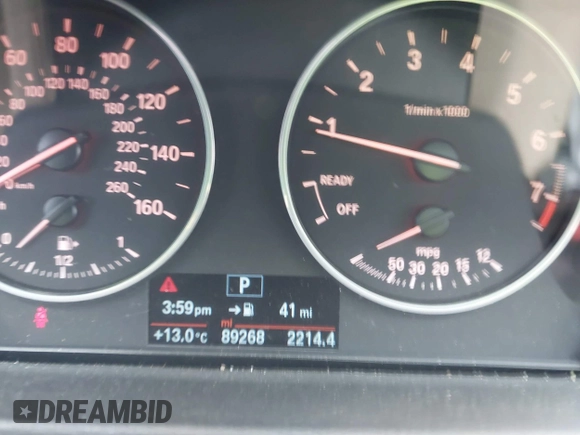 2016 BMW X1 xDrive28i with VIN WBXHT3C35GP886144, listed as a IAAI auction lot 41954742 with 89,268 mi miles. Bid and sale history available at carsss.com. Image 7.