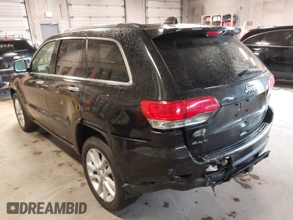 2017 Jeep Grand Cherokee Limited with VIN 1C4RJFBG0HC705568, listed as a IAAI auction lot 42299448 with 176,206 mi miles and . Bid and sale history available at DreamBid. Image 3.