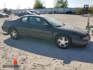 2000 Chevrolet Monte Carlo SS with VIN 2G1WX12K4Y9364989, listed as a Copart auction lot 71746954 with 0 mi miles and Non Repairable. Bid and sale history available at carsss.com. Image 4.