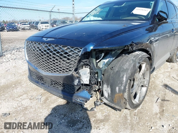 2023 Genesis GV80 с VIN KMUHCESC8PU103102, выставлен на аукционе IAAI как лот 41920262 с пробегом 28 701 миль миль и . История ставок и продаж доступна на DreamBid. Изображение 6.